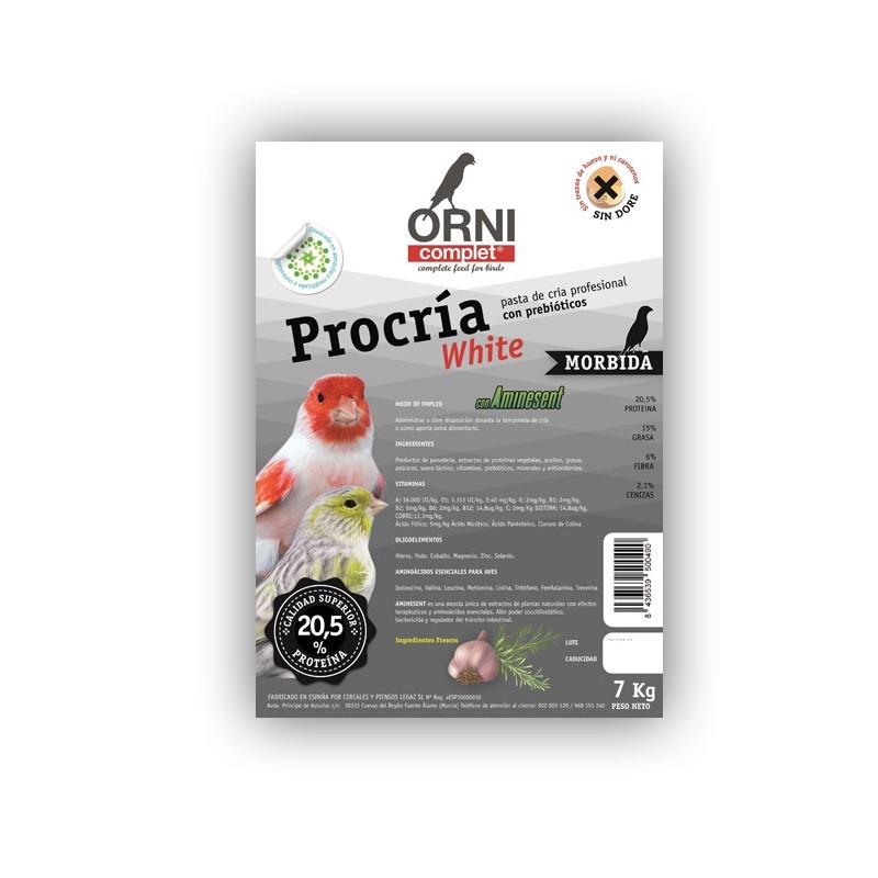 PROCRIA MORBIDA WHITE 800g