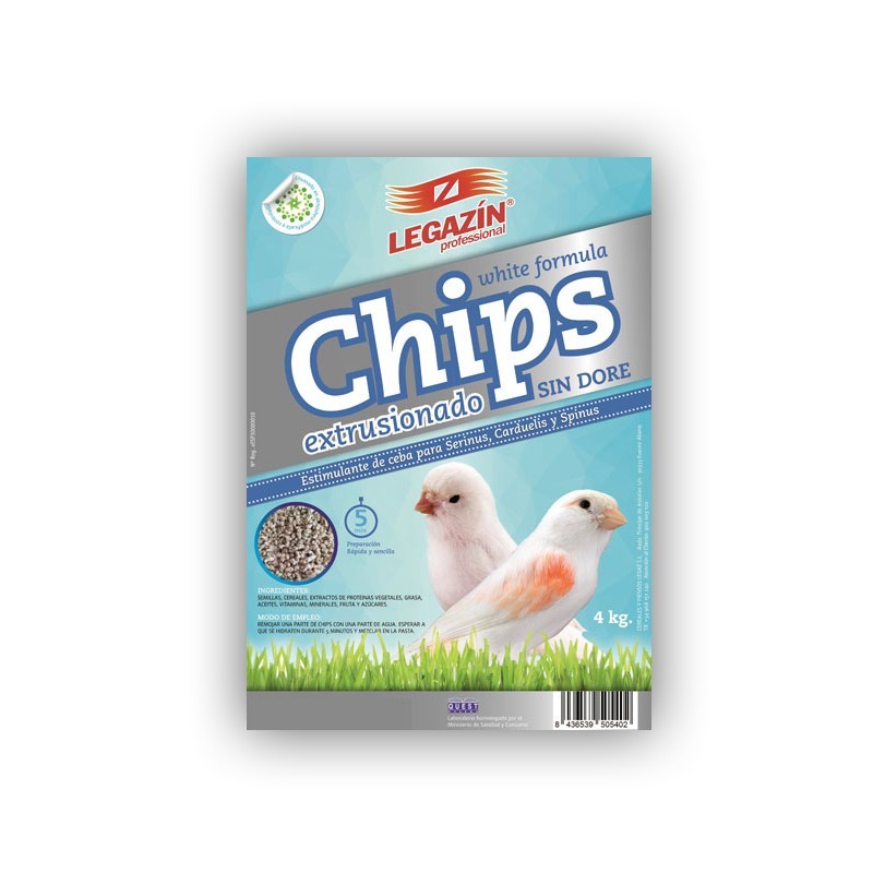 CHIPS ESTRUSO FORMULA WHITE 4kg