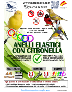 Anelli elastici con citronella